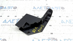 Rear left passenger seat runner cover for Ford Escape MK3 13-19, black, with plug
