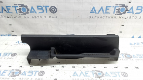 Right passenger seat runner trim for Ford Escape MK3 13-19, black, with plugs