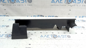 Right passenger seat runner trim for Ford Escape MK3 13-19, black, with plugs