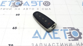 Ford Escape MK3 13-19 smart key, 5 buttons, peeling chrome, scratches