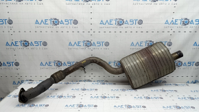 The exhaust pipe of the Audi A5 F5 18-25 2.0T, MHEV has a torn mesh