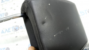 Front right headrest Ford Escape MK3 17-19 rest, black leather, dent, dry cleanable