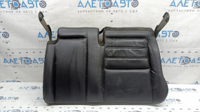 Rear seat cushion, 2nd row, left, Ford Escape MK3 13-19, black leather, wrinkled, dry cleanable
