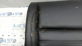 Rear seat cushion, 2nd row, right, Ford Escape MK3 13-19, black leather, dry cleanable