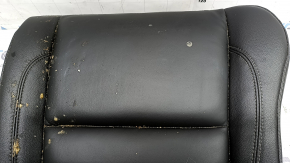 Rear seat cushion, 2nd row, right, Ford Escape MK3 13-19, black leather, dry cleanable