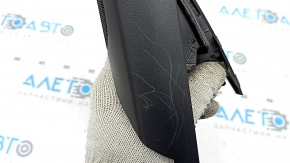 Front right side mirror cap BMW X3 G01 18-24 black, under speaker, scratches