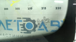 Mercedes W167 GLE 20-23 windshield with heated wiper area, for one camera, broken bracket mounts