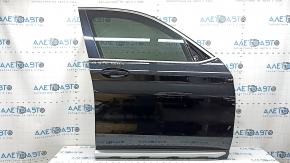 Front right door assembly BMW X3 G01 18-24 keyless, black 668, scratches on the lower trim