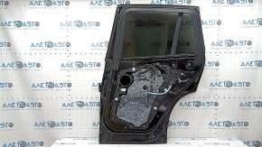 Rear right door assembly BMW X3 G01 18-24 tinted, keyless, black 668, scratches on the lower trim, bumps