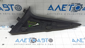 Right rear window molding Ford Escape MK4 20-26, gloss black, scratches, abrasions