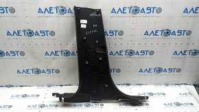 Lower right center pillar trim Ford Escape MK4 20-26 black, scratches, abrasions