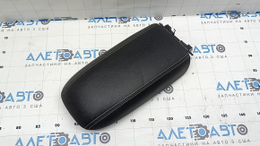 Ford Escape MK4 20-26 center console armrest, black leather, gray stitching, dented, dents