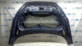 Bare hood Infiniti QX50 19-25 aluminum, blue BW5, butt