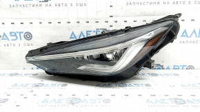 Front left headlight assembly Infiniti QX50 19-22 LED, adaptive, for polishing, yellow LED