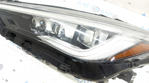 Front left headlight assembly Infiniti QX50 19-22 LED, adaptive, for polishing, yellow LED