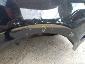 Quarter wing rear left Audi A5 F5 18-25 5D on the body, black, after repair 0.3-0.8