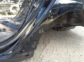 Quarter wing rear left Audi A5 F5 18-25 5D on the body, black, after repair 0.3-0.8