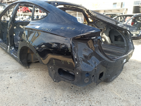 Quarter wing rear left Audi A5 F5 18-25 5D on the body, black, after repair 0.3-0.8