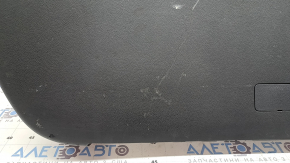 Lower trunk door trim for Infiniti QX50 19-25, black, with lamp, scratches, worn