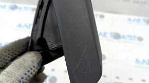 Front left side mirror cap BMW X3 G01 18-24 black, under speaker, scratches