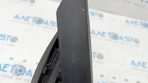 Front left side mirror cap BMW X3 G01 18-24 black, under speaker, scratches