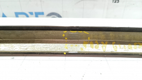 Upper trunk door molding Infiniti QX50 19-25 chrome, broken fasteners