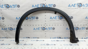 Front left fender arch trim Infiniti QX50 19-25 structure, faded plastic, cracked fasteners, broken fastener