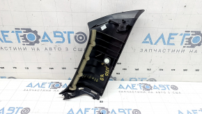 Right rear pillar trim Infiniti QX50 19-25 front, black, with plug, scratches