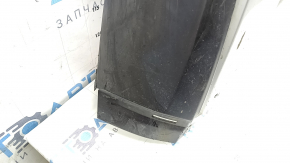 Infiniti QX50 19-25 rear bumper lip for parking sensors, gray texture, worn, cracked, broken