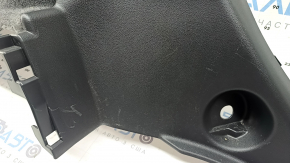 Left arch trim Infiniti QX50 19-25 black, scratches, broken fasteners