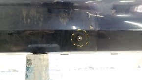 Bare front bumper Infiniti QX50 19-25 for parking sensors, blue, cracked mount, non-factory holes