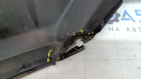 Bare front bumper Infiniti QX50 19-25 for parking sensors, blue, cracked mount, non-factory holes