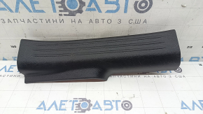 Rear right door sill plate Infiniti QX50 19-25 black, scratches