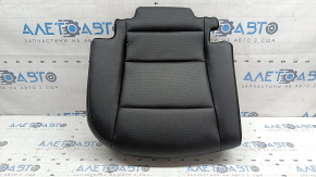 Rear seat cushion 2nd row right Infiniti QX50 19-25 black leather with perforation