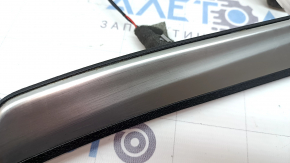 Outer front right door sill plate Infiniti QX50 19-23 chrome with backlight, scratches