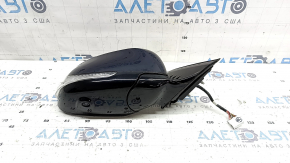 Right side mirror assembly Infiniti QX50 19-22, 16 pins, auto-folding, camera, turn signal. Silver