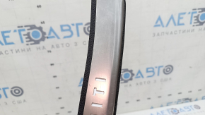 Outer front left door sill plate Infiniti QX50 19-23 chrome with backlight, scratches