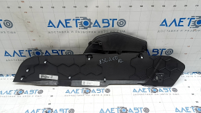 Left side center console trim Ford Escape MK4 20-26 black, scuffed