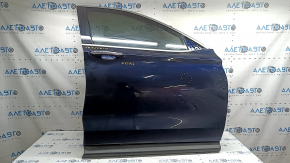 Door assembly front right Infiniti QX50 19-25 keyless, blue BW5, dent