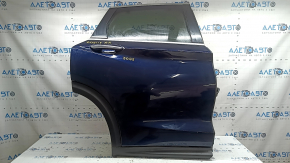 Door assembly rear right Infiniti QX50 19-25 tinted, blue BW5, under curtain