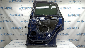 Door assembly rear right Infiniti QX50 19-25 tinted, blue BW5, under curtain