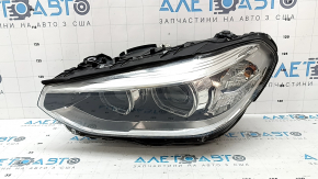 Front left headlight complete BMW X3 G01 18-21 halogen+LED, with seal, ends