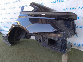 Quarter wing rear left BMW 4 F36 15-20 Gran Coupe, sawed off, black, pokes
