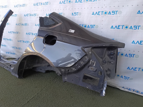 Quarter wing rear left Ford Fusion mk5 13-20 sawed off with central pillar, graphite, butts