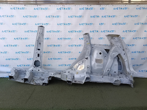 Quarter wing rear right Audi Q7 16-26 sawed off with the central pillar, white