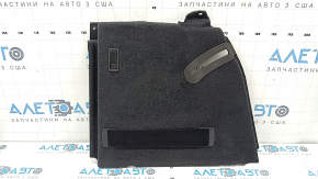 Left front arch trim for BMW X3 G01 18-21, mechanical, with hook and rubber, black, scratches