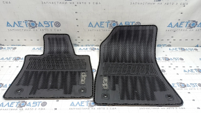 Set of floor mats for Infiniti QX50 19-20 black rubber