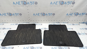 Set of floor mats for Infiniti QX50 19-20 black rubber