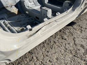 Front left quarter panel of Subaru Forester 25-26 on the body, white, dented