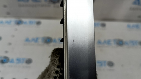 Right front panel air duct deflector BMW X3 G01 18-21 black with chrome, with backlight, butt